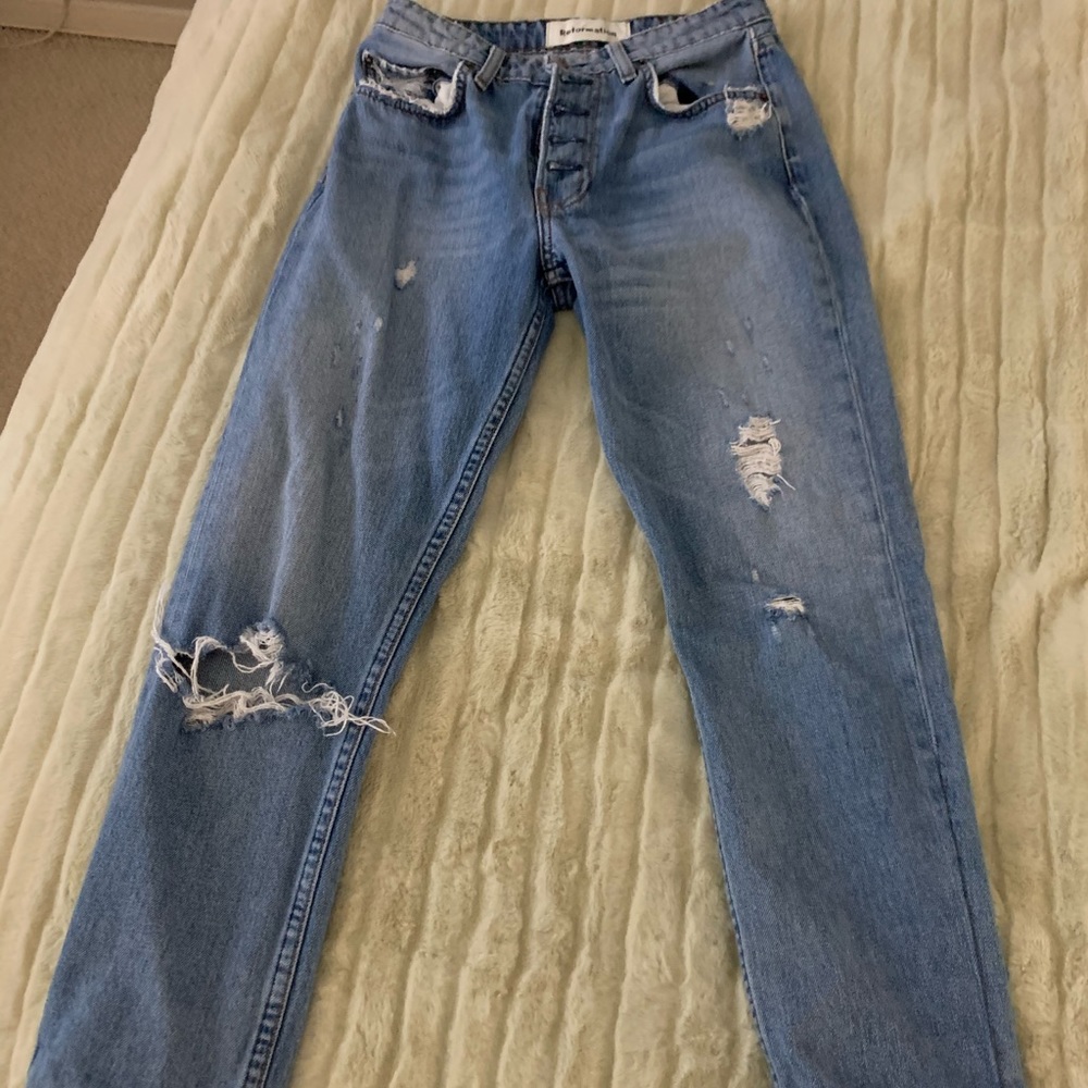 Denim reformation jeans